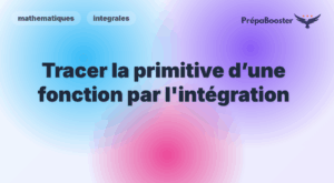 Tracer la primitive d’une fonction par l'intégration - Méthode CPGE