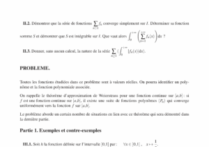 Énoncé et corrigé CCINP Maths 1 MPI 2015