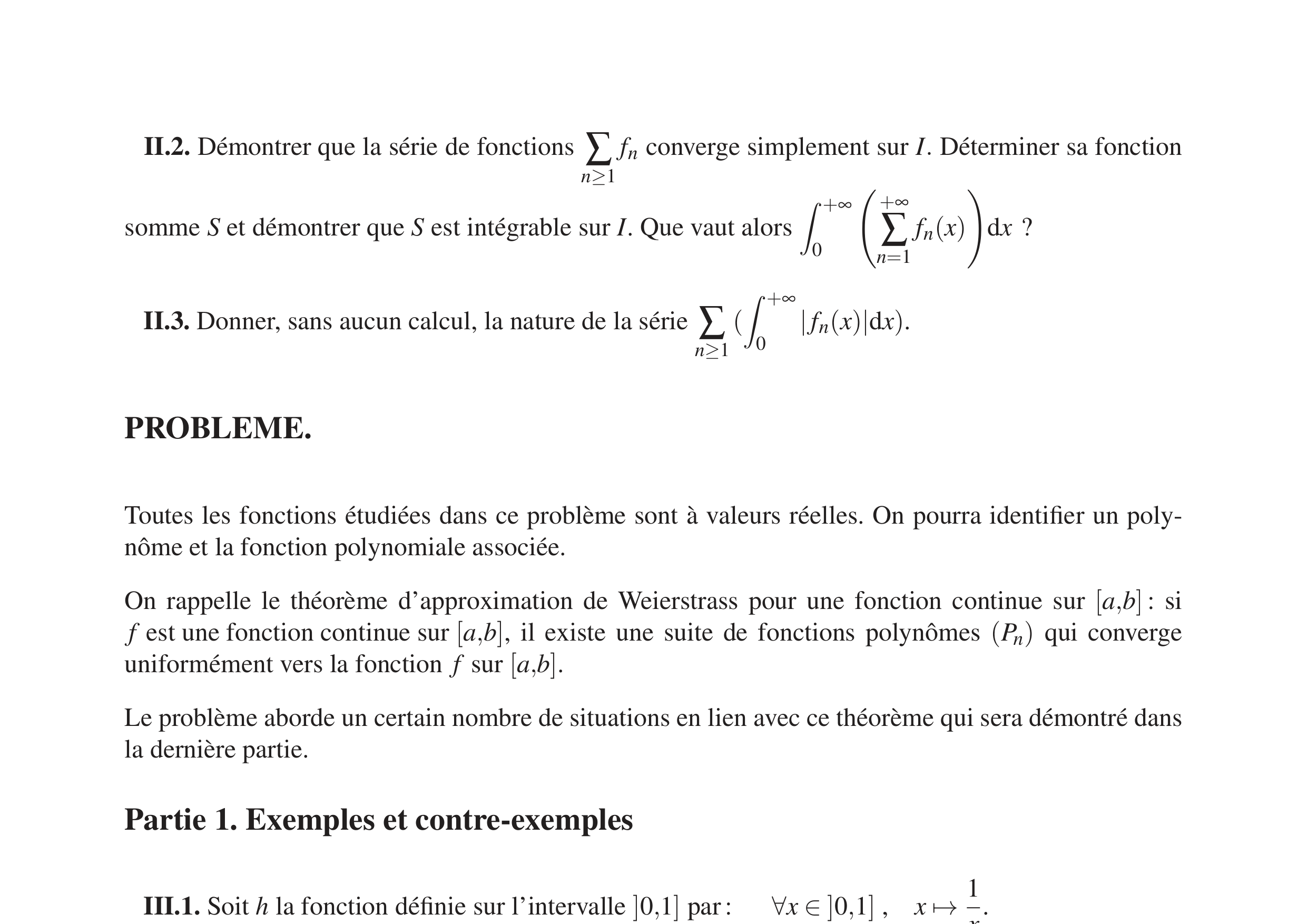 CCINP Maths 1 MPI 2015
