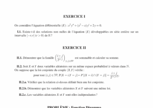 Énoncé et corrigé CCINP Maths 1 MPI 2016