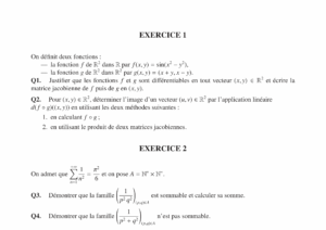 Énoncé et corrigé CCINP Maths 1 MPI 2017
