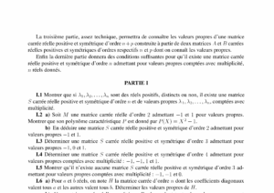 Énoncé et corrigé CCINP Maths 1 PC 2008