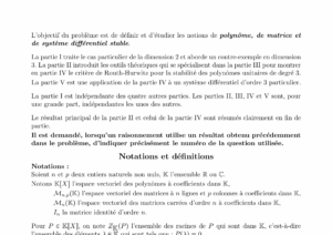 Énoncé et corrigé CCINP Maths 1 PC 2014