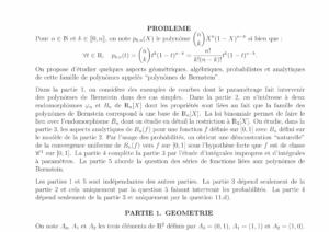 Énoncé et corrigé CCINP Maths 1 PC 2016