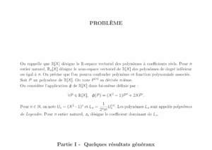 Énoncé et corrigé CCINP Maths 1 PC 2018
