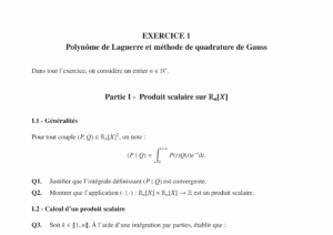 Énoncé et corrigé CCINP Maths 1 PC 2019