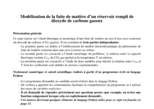 Énoncé et corrigé CCINP Maths 1 PC 2021