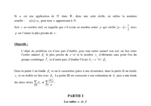 Énoncé et corrigé CCINP Maths 1 PSI 2007