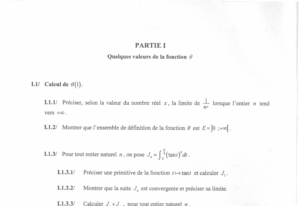 Énoncé et corrigé CCINP Maths 1 PSI 2008