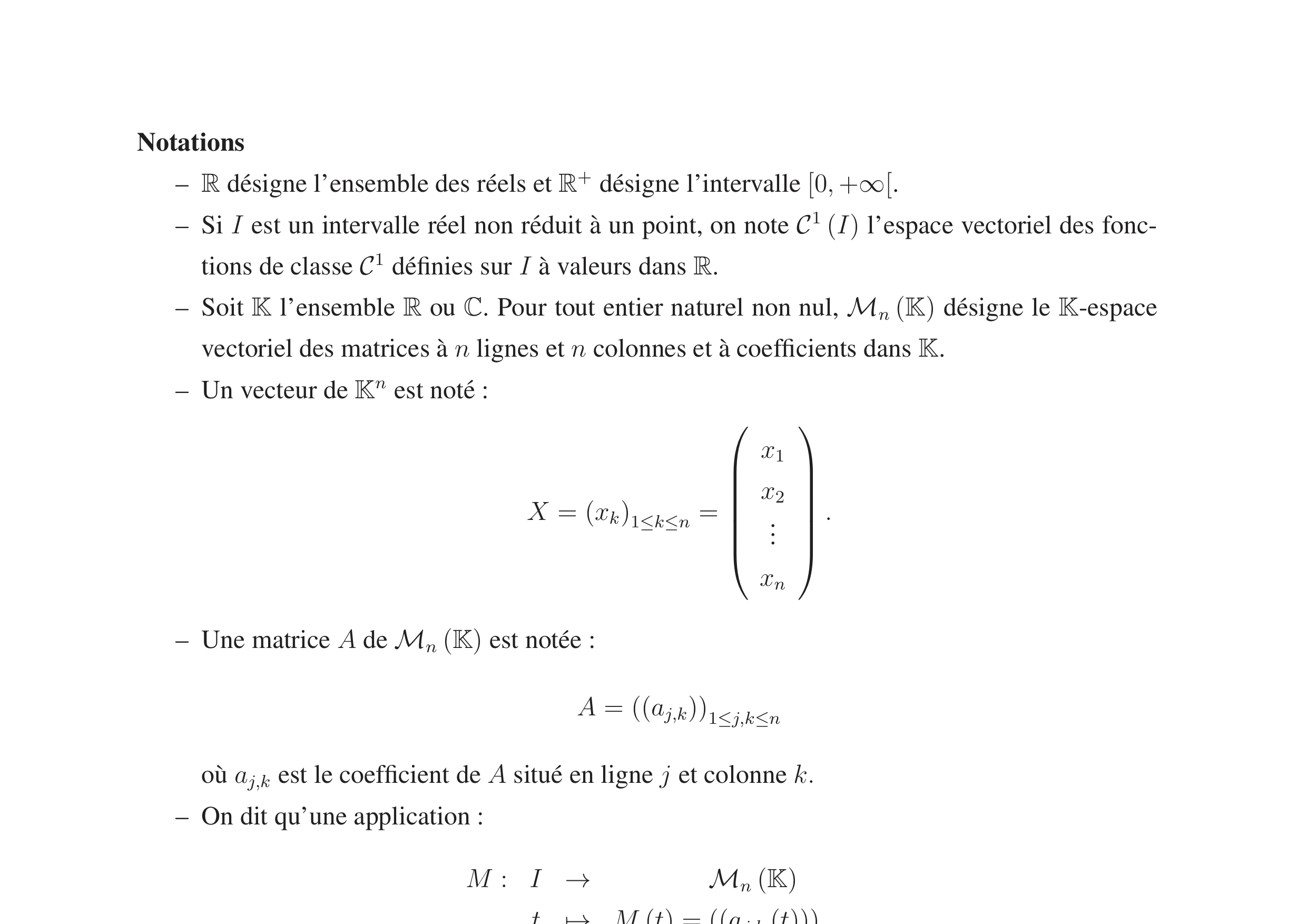 CCINP Maths 1 PSI 2015