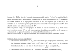 Énoncé et corrigé CCINP Maths 2 MP 2004