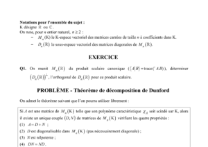 Énoncé et corrigé CCINP Maths 2 MP 2021