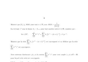 Énoncé et corrigé CCINP Maths 2 PC 2004