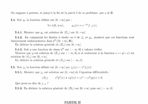 Énoncé et corrigé CCINP Maths 2 PC 2006