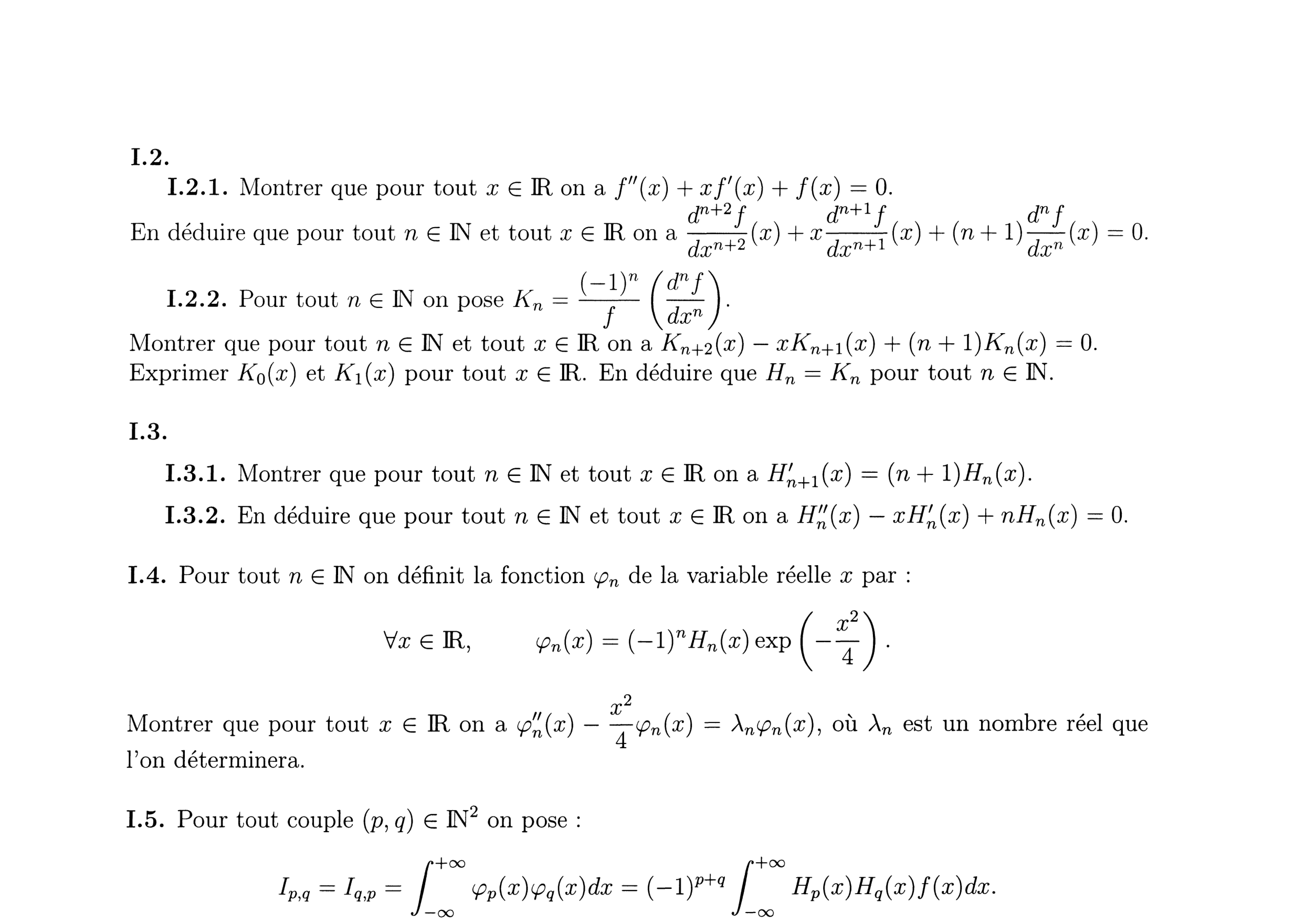CCINP Maths 2 PC 2009