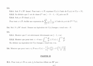 Énoncé et corrigé CCINP Maths 2 PC 2010