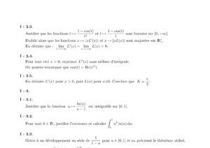 Énoncé et corrigé CCINP Maths 2 PC 2013