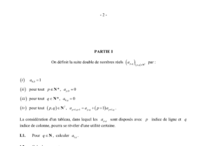 Énoncé et corrigé CCINP Maths 2 PSI 2004