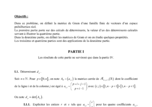 Énoncé et corrigé CCINP Maths 2 PSI 2007