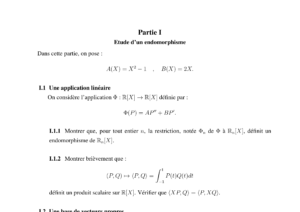 Énoncé et corrigé CCINP Maths 2 PSI 2014