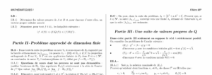 Énoncé et corrigé Centrale Maths 1 MP 2008