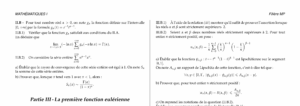 Énoncé et corrigé Centrale Maths 1 MP 2009