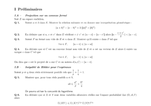 Énoncé et corrigé Centrale Maths 1 MP 2018