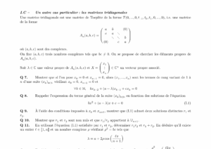 Énoncé et corrigé Centrale Maths 1 PC 2018