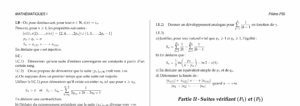 Énoncé et corrigé Centrale Maths 1 PSI 2009