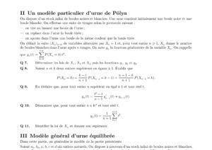 Énoncé et corrigé Centrale Maths 1 PSI 2019