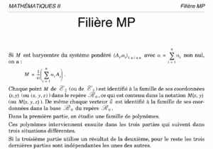 Énoncé et corrigé Centrale Maths 2 MP 2006