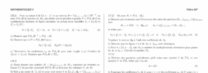 Énoncé et corrigé Centrale Maths 2 MP 2008