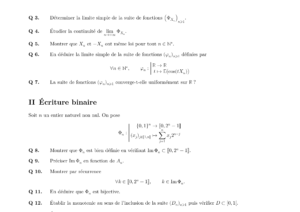 Énoncé et corrigé Centrale Maths 2 MP 2019