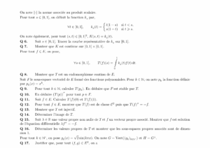 Énoncé et corrigé Centrale Maths 2 MP 2020