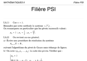 Énoncé et corrigé Centrale Maths 2 PC 2002