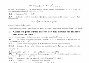 Énoncé et corrigé Centrale Maths 2 PC 2011