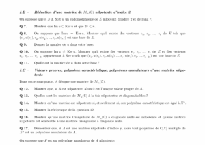 Énoncé et corrigé Centrale Maths 2 PC 2019