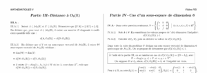 Énoncé et corrigé Centrale Maths 2 PSI 2008