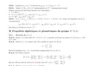 Énoncé et corrigé Centrale Maths 2 PSI 2014