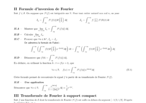 Énoncé et corrigé Centrale Maths 2 PSI 2016