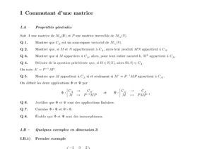 Énoncé et corrigé Centrale Maths 2 TSI 2021