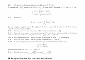 Énoncé et corrigé Centrale Maths 2 TSI 2022