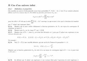 Énoncé et corrigé Centrale Maths 2 TSI 2024