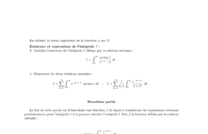 Énoncé et corrigé Mines Maths 1 MP 2004
