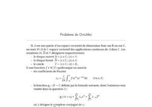 Énoncé et corrigé Mines Maths 1 MP 2010