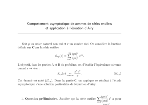 Énoncé et corrigé Mines Maths 1 MP 2019