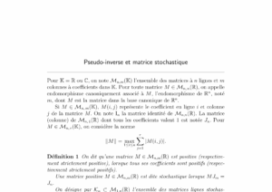 Énoncé et corrigé Mines Maths 1 PC 2007
