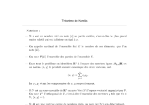 Énoncé et corrigé Mines Maths 1 PC 2018