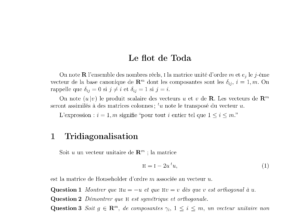 Énoncé et corrigé Mines Maths 1 PSI 2012