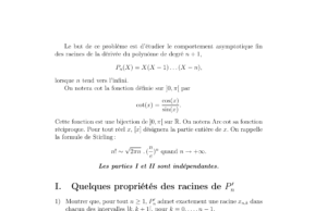 Énoncé et corrigé Mines Maths 2 MP 2006